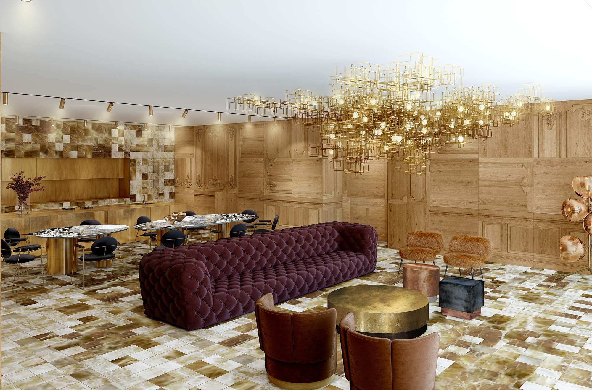 Eclectic design elements